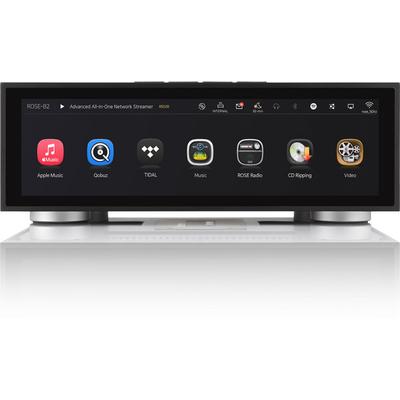HiFi Rose RS520 Network Streamer/Amplifier (black)