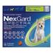 Nexgard Spectra Tab Medium Dog 16.5-33 Lbs Green 3 Pack