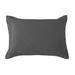 HiEnd Accents Hera Washed Linen Tailored Dutch Euro Pillow, 27"x39"