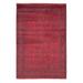 ECARPETGALLERY Hand-knotted Finest Khal Mohammadi Red Wool Rug - 6'6 x 9'7