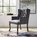 Porch & Den Thornton Vintage Velvet Dining Armchair