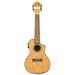 Lanikai Quilted Maple Natural Stain Concert with Kula Preamp A/E Ukulele