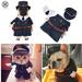 Luxtrada Pet Dog Cat Policeman Costume Pet Halloween Christmas Cosplay Funny Apperal for Small Dog Cat Puppy