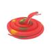 Creative Tricky High Simulation Toy 31.5in Snake Soft Glue Scary Whole Person Rubber Animal Fake Snake Risso s Cobra