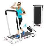 2 in 1 Under Desk Treadmill - 2.5 HP Folding Treadmill for Home Installation-Free Foldable Treadmill Compact Electric Running Machine Remote Control & LED Display Walking Running Jogging