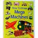 Pre-Owned How to Draw Mega Machines ~ Not Your Typical Collection of Cars Trains Planes & Trucks! ~ Over 50 Instructional Drawing Examples! 9781782447597