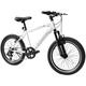 20 inch Kids Bike for Boys Girls Boys Bike with Gears 7 Speed White