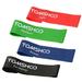 Carevas Set of 4 Exercise Resistance Loop Bands Latex Gym Strength Training Loops Bands Workout Bands Physical Therapy Home Fitness Physical Therapy