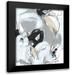 Vess June Erica 12x14 Black Modern Framed Museum Art Print Titled - Tangled Threads VI