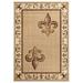 2 ft. 7 in. x 7 ft. 4 in. Bristol Lilium Beige Rectangle Runner Rug