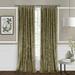 Ergode Harper Criss-Cross Window Curtain Panel - 50x84 Moss