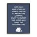 Stupell Industries Camp Rules Text Sign Enjoy Camping Tent Motif Framed Wall Art 16 x 20 Design by Lil Rue