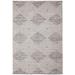 Transocean Dunes Modern Diamond 5 3 x 7 3 Rug With Silver Finish DNE57668838