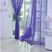 HSMQHJWE 36 Inch Curtains 1 PCS Pure Color Tulle Door Window Curtain Drape Panel Sheer Scarf Valances Curtains Short Length 48