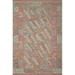 Justina Blakeney x Loloi Malik Collection Berry / Multi Contemporary Area Rug 2 -3 x 3 -9