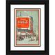 Anonymous 14x18 Black Ornate Wood Framed Double Matted Museum Art Print Titled - Drink Coca Cola (1921)