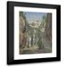 Thomas Hartley Cromek 11x14 Black Modern Framed Museum Art Print Titled - A Glen in Sorrento (Mid-19th Century)