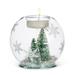 Set of 12 Brush Tree & Snow Ball Votive