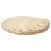 Wooden Oval Cutouts 18-inch x 12-3/4-inch 1/4 Inch Thick Pack of 250 Unfinished Wood Cutouts for Crafts by Woodpeckers