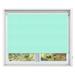 ShadePix Window Shade - Blackout Roller Window Shade Custom 46 x 36 Aqua Pastel by WindowPix