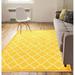 Well Woven Kings Court Brooklyn Trellis Modern Gold Area Rug