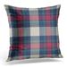 ECCOT Abstract Classic Tartan Plaid Flat Design British Pillowcase Pillow Cover Cushion Case 16x16 inch