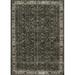 Ahgly Company Indoor Rectangle Mid-Century Modern Mid Gray Persian Area Rugs 3 x 5