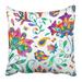 ECCOT Paisley Watercolor Floral with Flowers Flores Tulips Leaves Oriental Traditional Pillowcase Pillow Cover 16x16 inch
