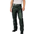 Xelement B7400 Men s Classic Black Fitted Leather Pants 38