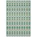 Mohawk Home Clemente Geo Outdoor Area Rug Teal 8 x 10