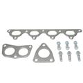 DNA Motoring GKTSET-HA90 For 1990 to 1996 Honda Accord Prelude H23A1 2.3L DOHC Aluminum Exhaust Manifold Header Gasket Set 91 92 93 94 95