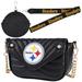 Women's Cuce Pittsburgh Steelers Vegan Leather Strap Bag