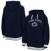 Women's G-III 4Her by Carl Banks Navy Penn State Nittany Lions Game Over Sherpa Pullover Hoodie