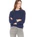 J. Crew Sweaters | Jcrew Ruffle Detail Sweatshirt | Color: Blue | Size: M