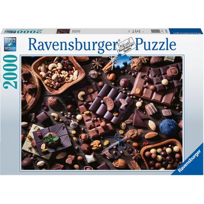 Puzzle RAVENSBURGER "Schokoladenparadies" Puzzles bunt Kinder Made in Germany, FSC - schützt Wald weltweit