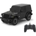 RC-Auto JAMARA "Jeep Wrangler JL 1:24 2,4 GHz" Fernlenkfahrzeuge schwarz Kinder Ab 6-8 Jahren