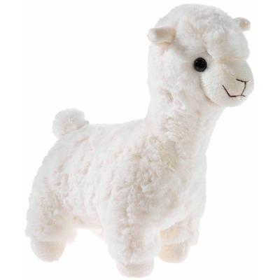Kuscheltier HEUNEC "Kuma Lama, 30 cm", weiß (wollweiß), Plüschfiguren, KinderH:30cm, Made in Germany, H:30cm