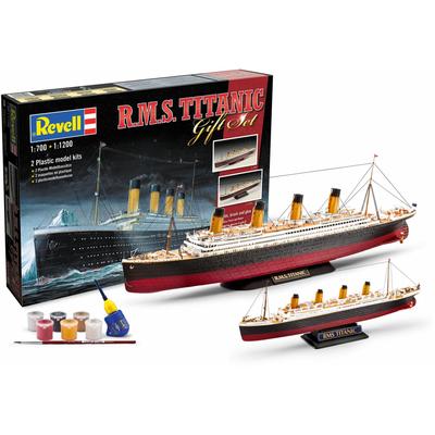 Modellbausatz REVELL "Geschenkset Titanic" Modellbausätze schwarz Kinder Made in Europe