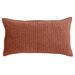 Dimitry 100% Rayon Velvet Terra Cotta King Sham by Kosas Home - Classic Home V260010