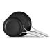 Calphalon 10" Non Stick Hard-Anodized Aluminum 2 Piece Specialty Pan Non Stick/Hard-Anodized Aluminum in Black/Gray | 4.5 H x 19.5 D in | Wayfair