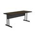 Correll, Inc. Office Work Station Desk Wood/Metal in Brown | 29 H x 60 W x 30 D in | Wayfair WS3060M-01