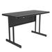 Correll, Inc. High-Pressure Office Work Station Desk Wood/Metal in Brown | 29 H x 48 W x 24 D in | Wayfair WS2448-52