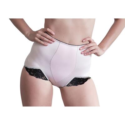 Rago Women's Light Shaping Tummy Control Panty Brief (Size 6X) Pink, Nylon,Spandex