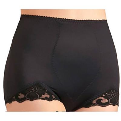 Rago Women's Light Shaping Tummy Control Panty Brief (Size M) Black, Nylon,Spandex