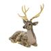 The Holiday Aisle® Sitting Deer Plastic | 23.6 H x 22.4 W x 13.8 D in | Wayfair E80B4EC815FA4AF58A86D314125AA549