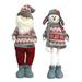 The Holiday Aisle® 2 Piece Christmas Extendable Plush Figurine, Cotton | 25 H x 8 W x 5 D in | Wayfair F7DD9628590D42499F56B6D8B99CD672