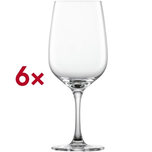 Zwiesel Glas 6x Wasserglas / Rotweinglas »Congresso« 455 ml transparent, 20.5 cm Image