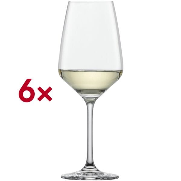 Zwiesel Glas 6x Weißweinglas Füllstrich 0.2 Liter »Taste« 356 ml transparent, 21.1 cm Image