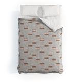 Little Arrow Design Co Running Stitch Stone Blue Made To Order Full Comforter