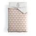 Little Arrow Design Co Bodhi Geo Diamonds Pink Made To Order Full Comforter Set